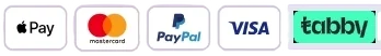 The Curtain Shop Payment Options - Mastercard, Paypal, Visa, Cash, Tabby