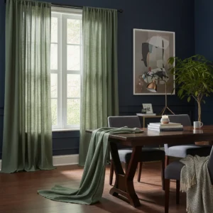 Textured Hemp Drape