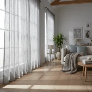 Textured Gauze Curtain