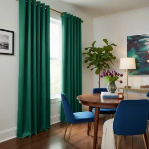 Sleek Faux Silk Drape