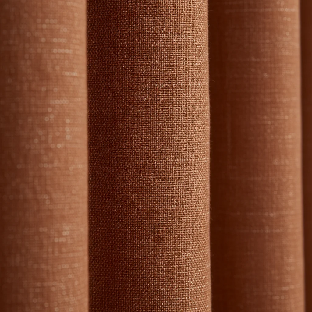 Terracotta Geometric Drape - Image 2