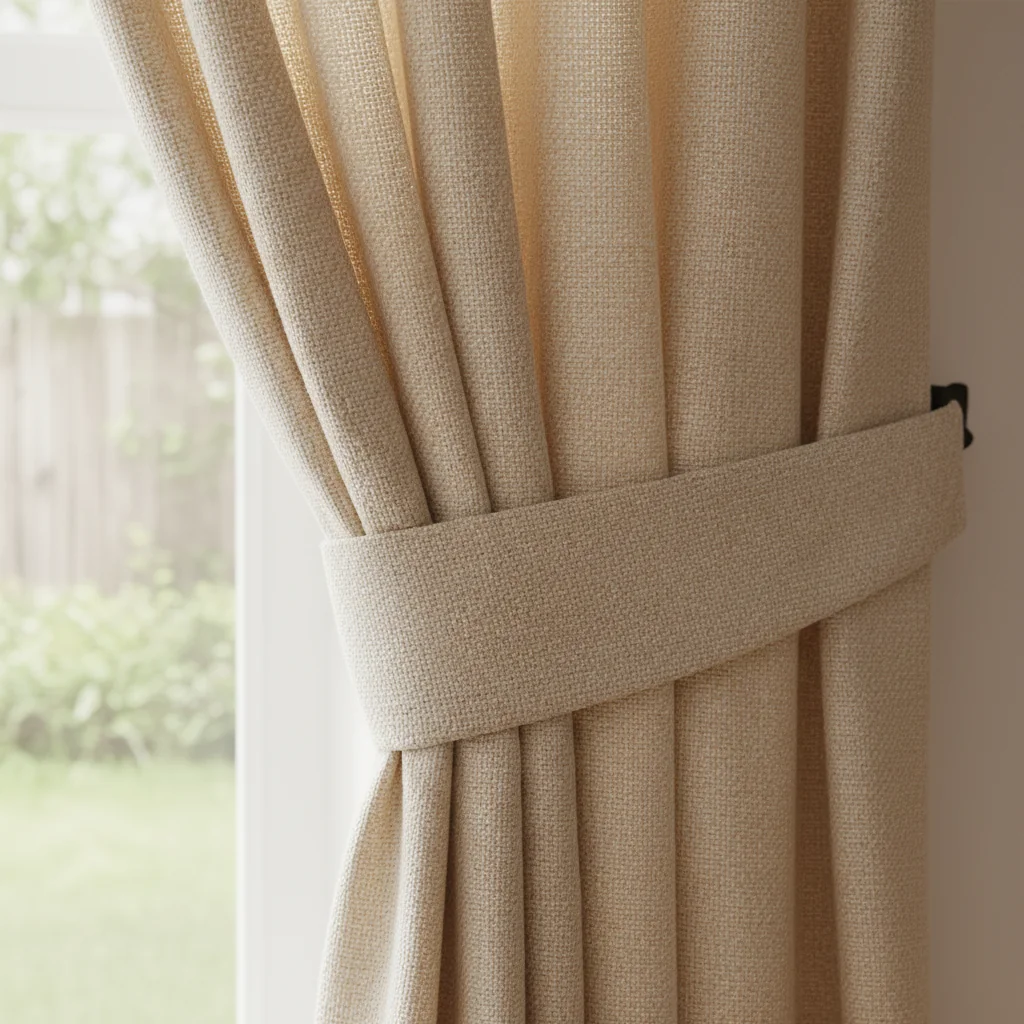 Brushed Cotton Curtain Panel - Image 2