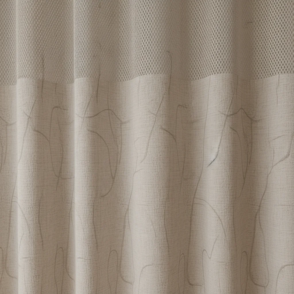 Serene Biophilic Curtain - Image 2