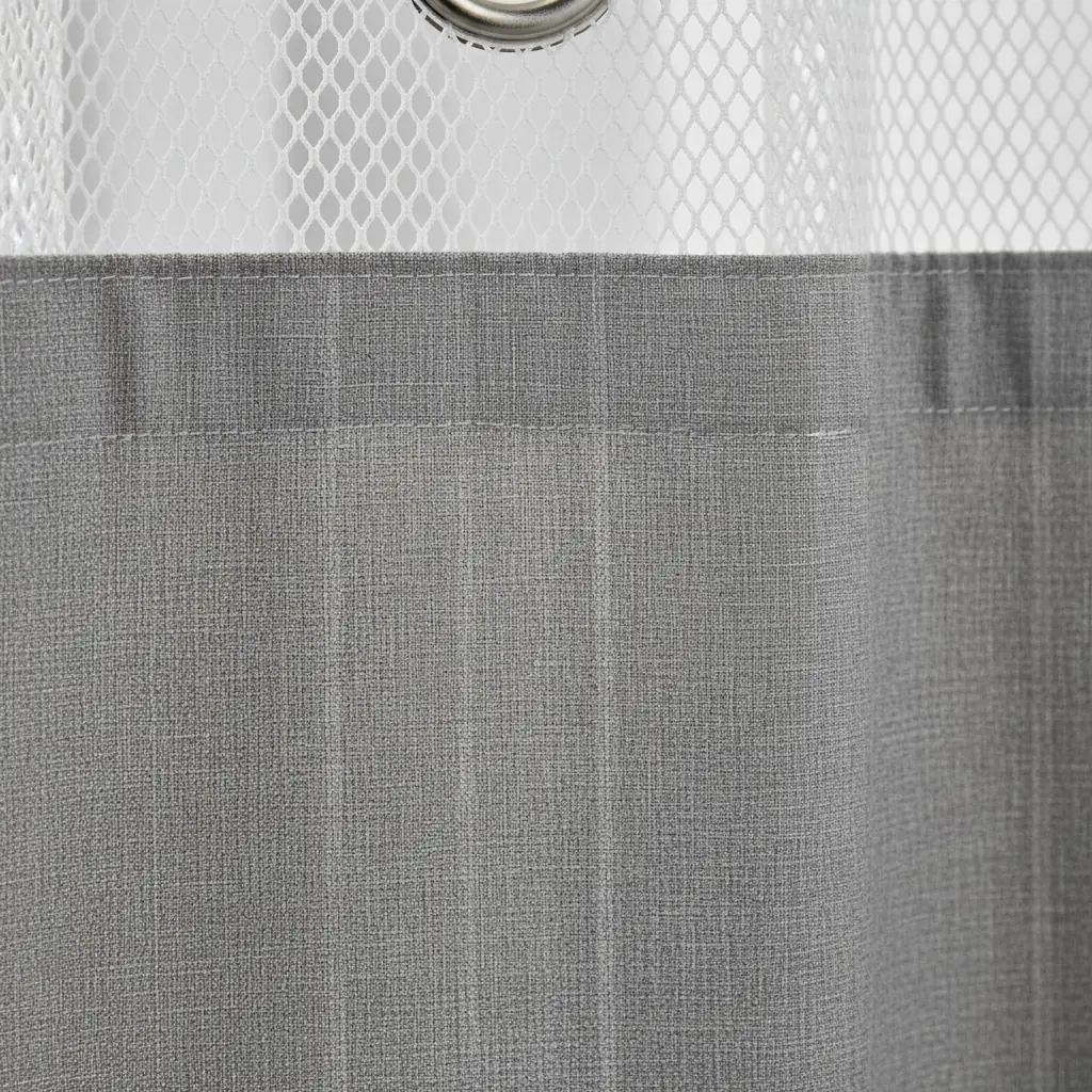 Grommeted Stripe Curtain - Image 2