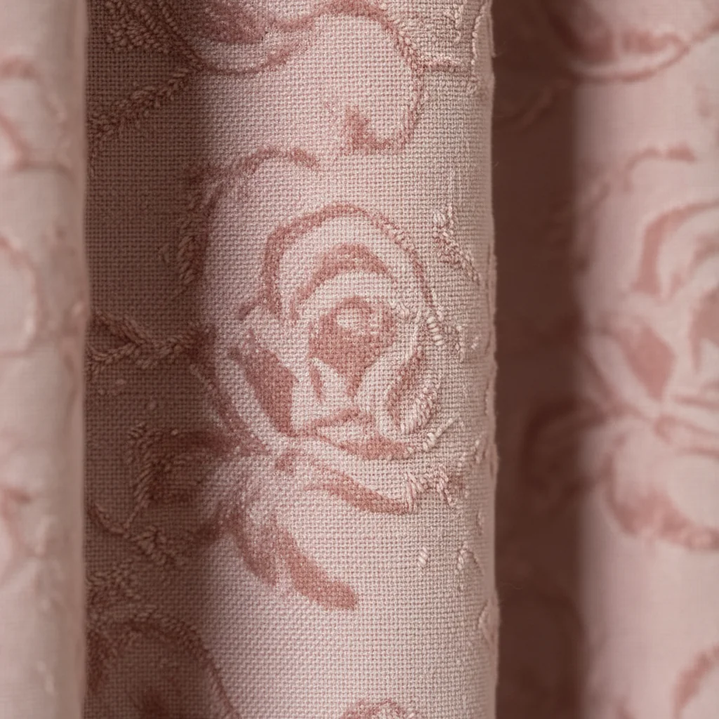 Flocked Damask Drape - Image 2