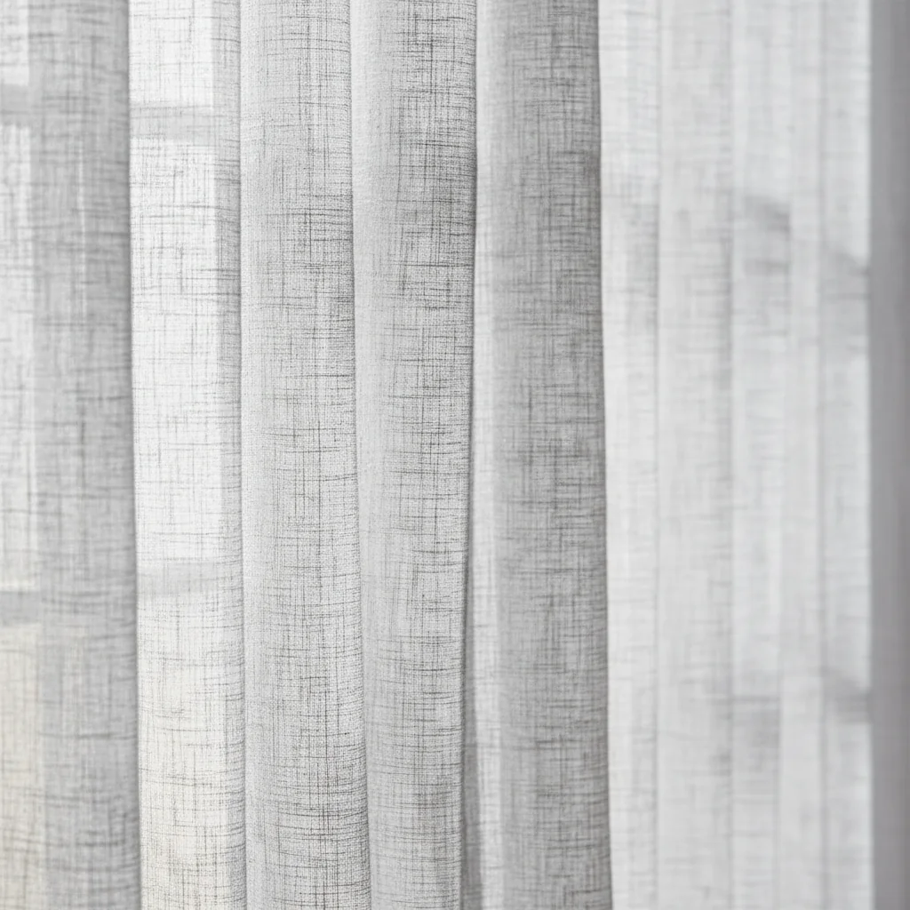 Textured Gauze Curtain - Image 2