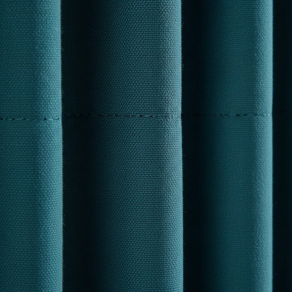 Colorblock Canvas Curtain - Image 2