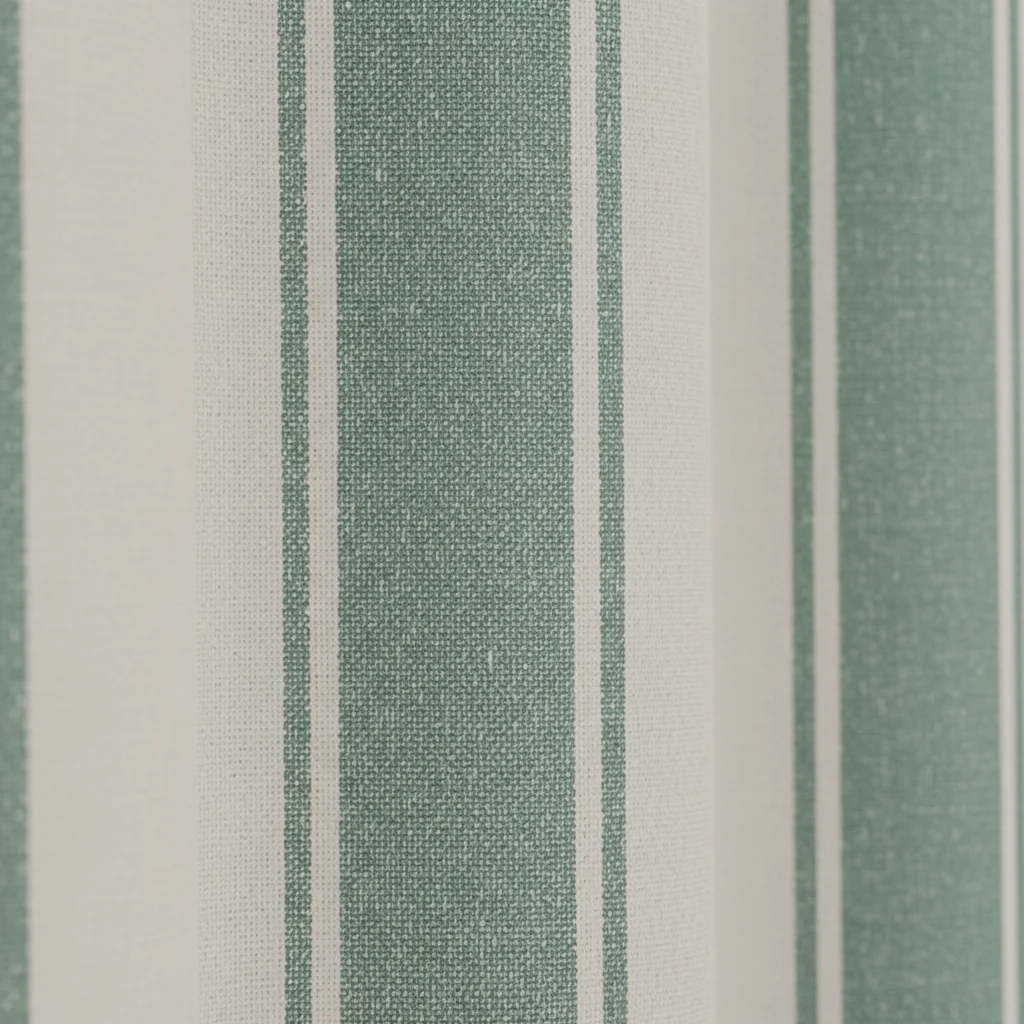 Seascape Striped Canvas Curtain - Image 2