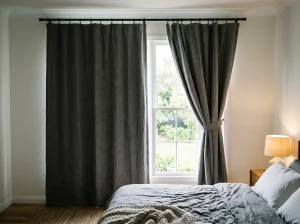 Blackout Linen Curtains