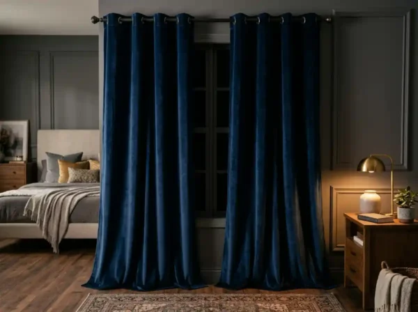 Blackout Velvet Curtains