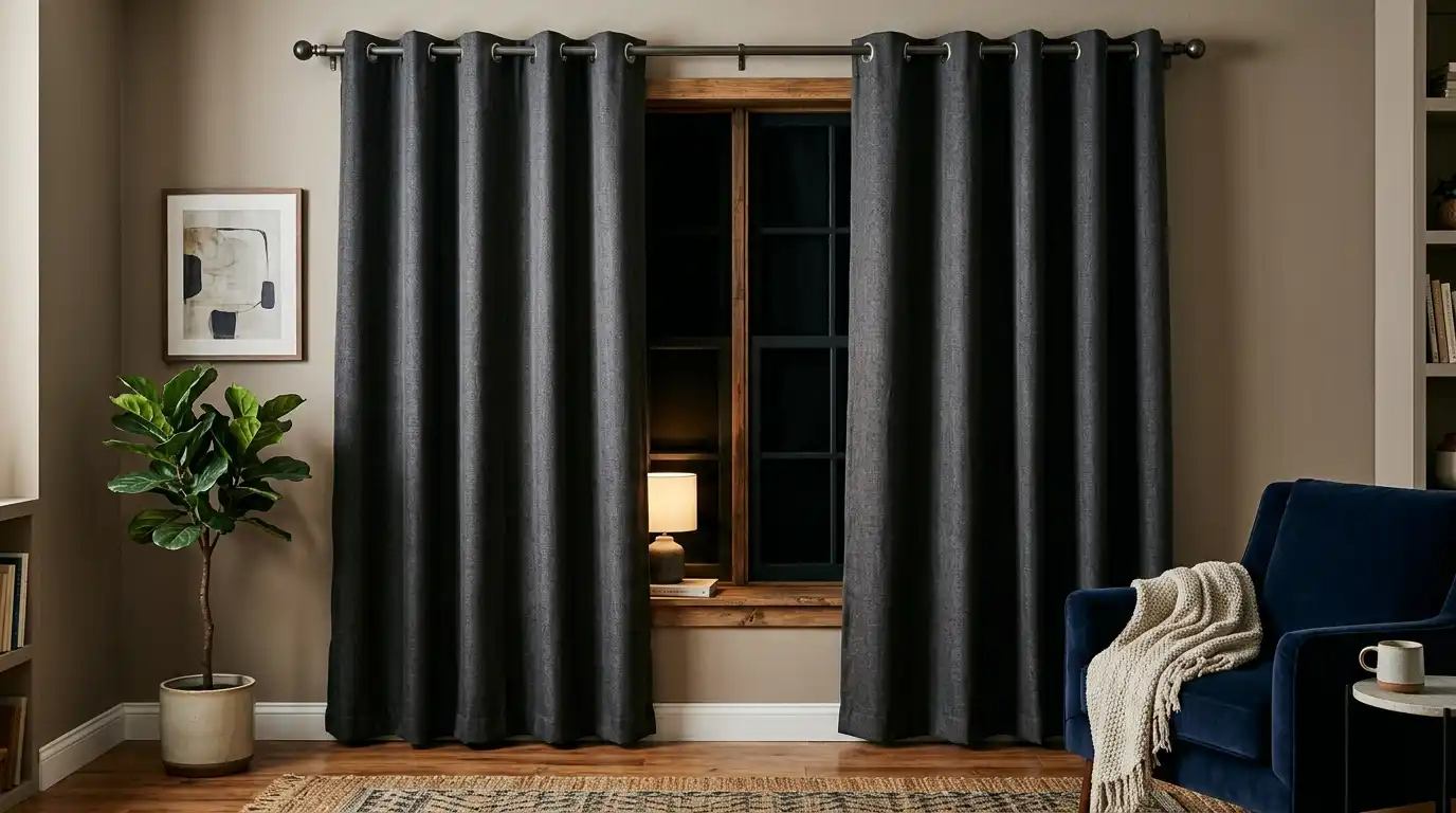 Blackout Eyelet Curtains