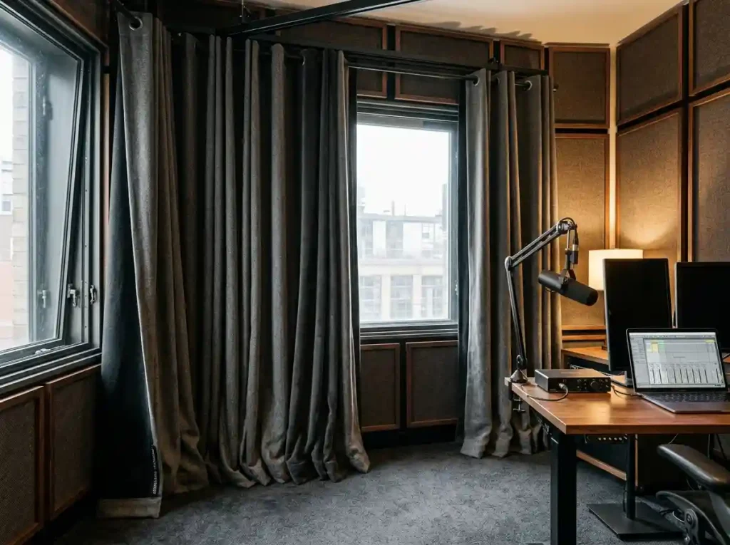 Heavyweight Acoustic Curtains
