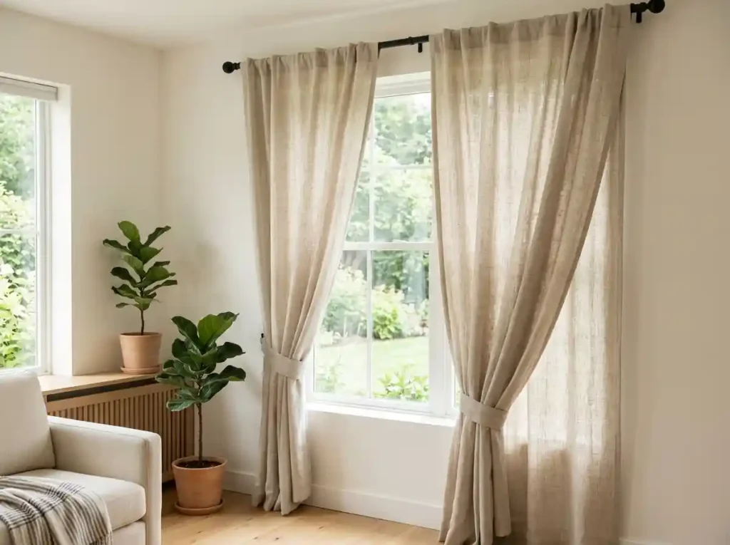 Linen Blend Curtains