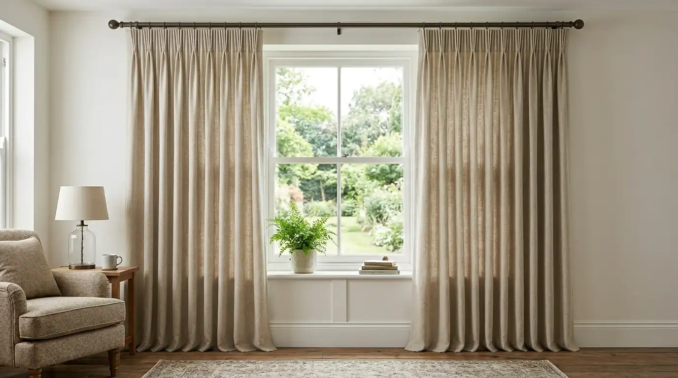 Pencil Pleat Curtains