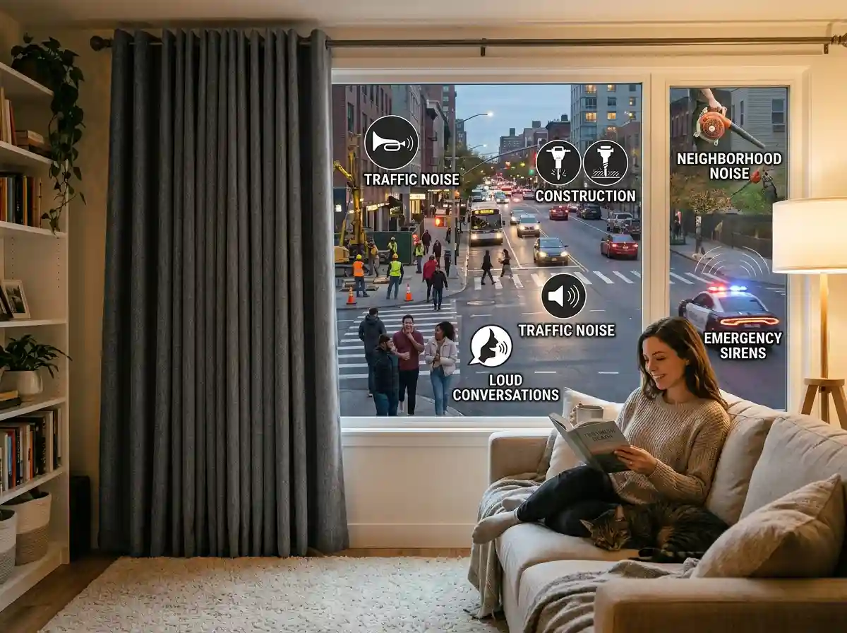Soundproof Curtains To Reduce Noise
