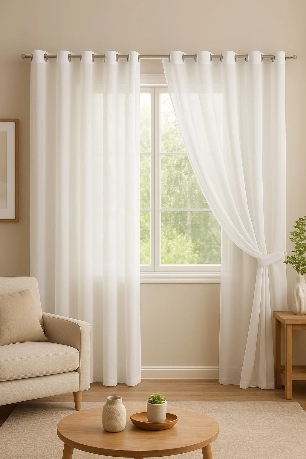 Sheer Curtain Installation Dubai