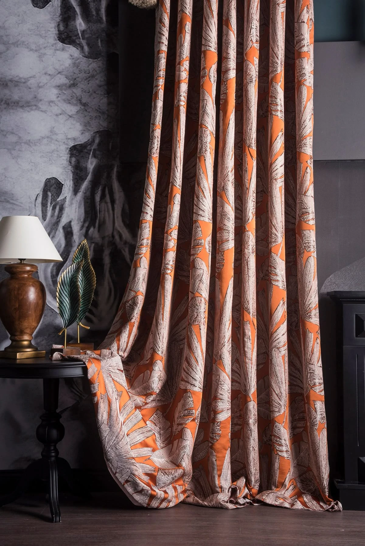Luxurious Curtain Installed