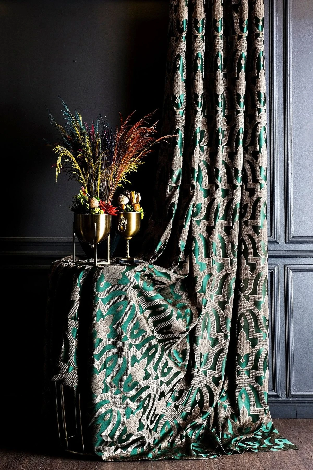 Printed Curtain Installed