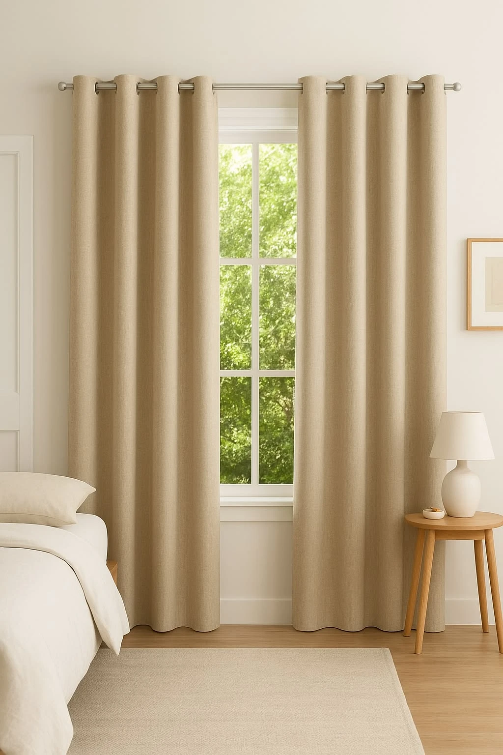 Custom Curtain Installed