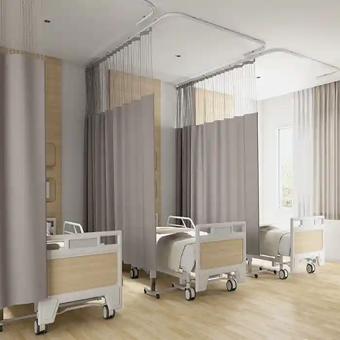 Linen Curtains in Hospital
