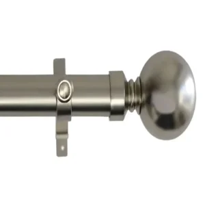 28mm Ball Eyelet Pole Matt Nickel