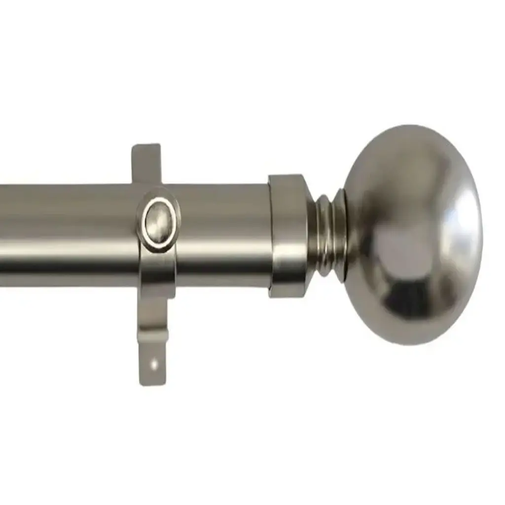 28mm Ball Eyelet Pole Matt Nickel
