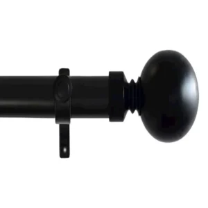 28mm Black Ball Eyelet Pole