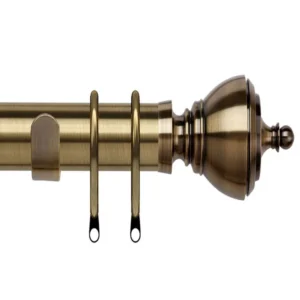 35mm Vienna Brass Curtain Pole