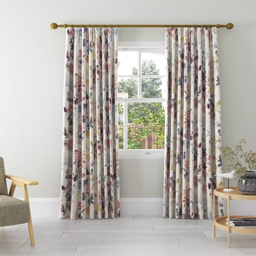 Abelia Print Blackout Curtain
