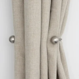 Ball Double Layer Stainless Steel Curtain Tieback