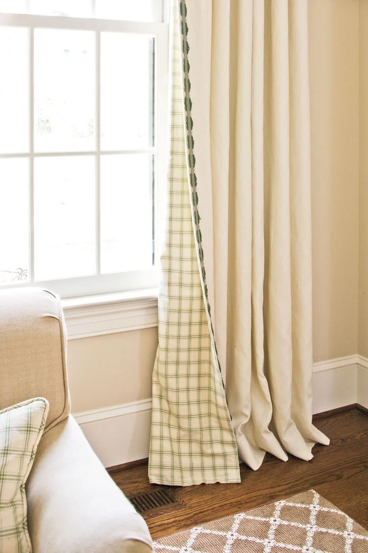 Bedroom Curtains After Alteration