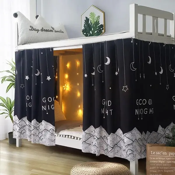 Blackout Bottom Bunk Bed Curtains