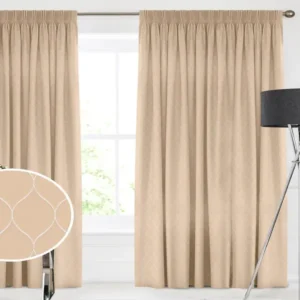 Champagne Gold Salli Curtains
