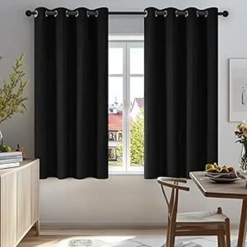 Deconovo Solid Curtains Window