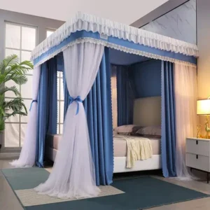 Double Pole Bunk Bed Curtain
