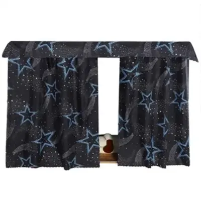 Dustproof Bottom Bunk Bed Curtains