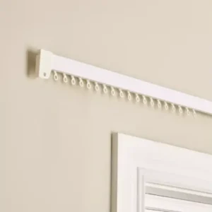Home White Curtain Track 200 cm (1)
