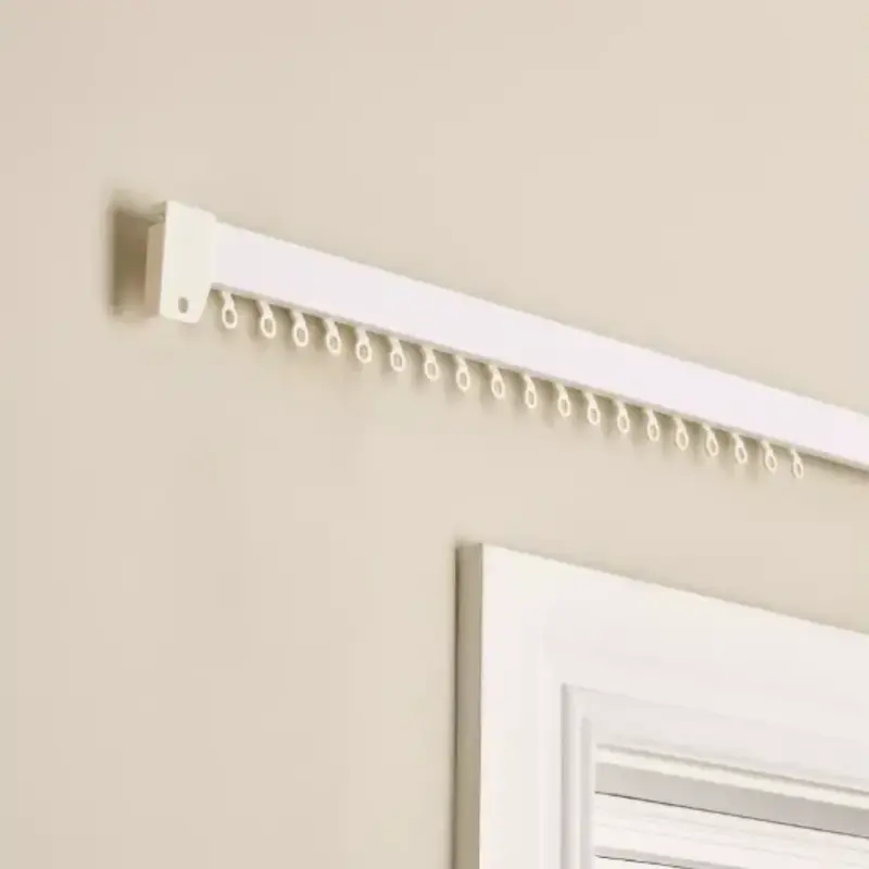 Home White Curtain Track 200 cm (1)