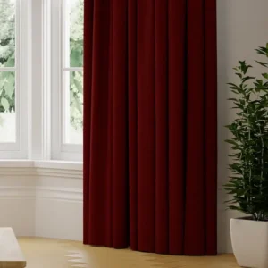 Kensington Made to Measure Red Curtains