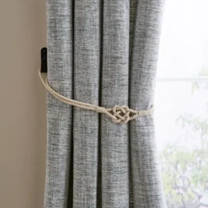 Natural Clour Knot Ted Tieback
