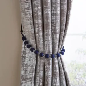Opulence Crystal Navy Blue Tieback
