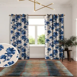 Ted Baker BlueFloral Curtains