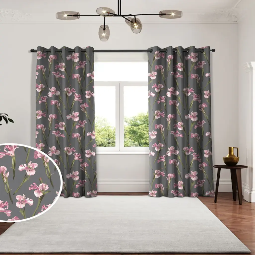 Ted Baker Pink Floral Curtains