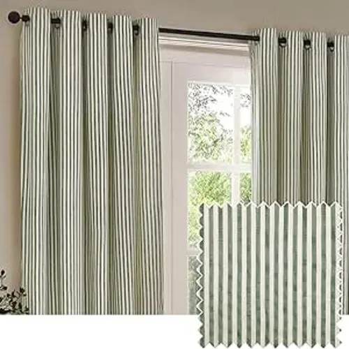 Yard furn Hebden Blackout Eyelet Curtain Pair
