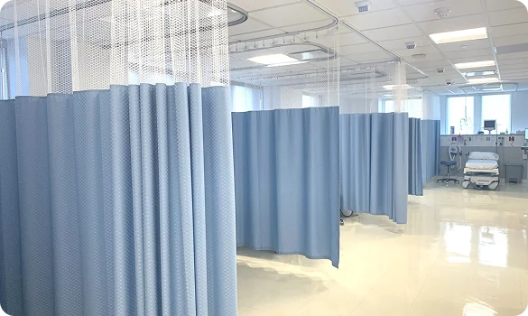 Hygiene hospital curtains UAE