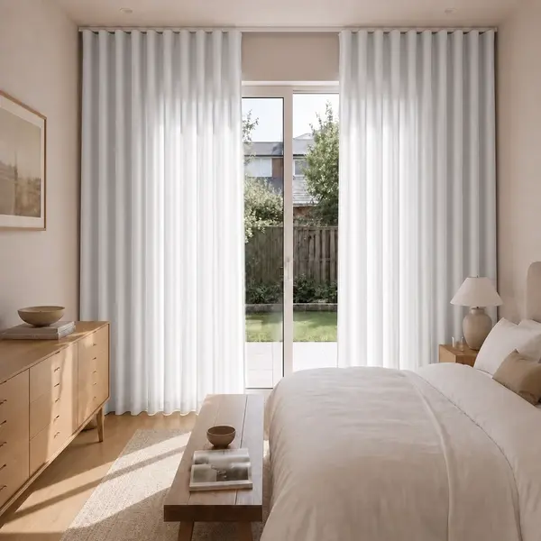 Belt Hook Velvet Ripple Fold Curtains