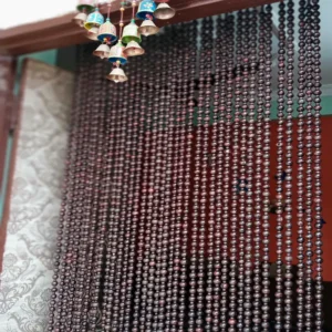 Bohemian Room Handmade Wooden Beads Curtain
