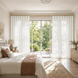 Cato Traverse Sheer Ripple Fold Curtain