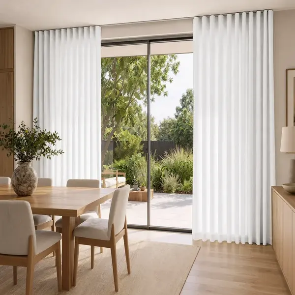 Isabella Cotton Ripple Fold Curtains