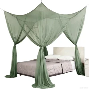 Mangersi Canopy Curtains for Full to King Size Bed